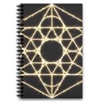 Sacred Geometry: Metatron 5.5  x 8.5  Notebook