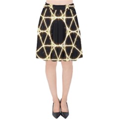 Velvet High Waist Skirt 