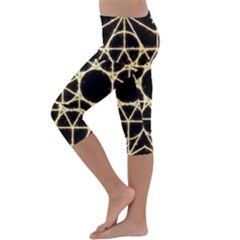 Kids  Lightweight Velour Capri Leggings  