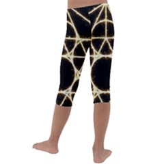 Kids  Lightweight Velour Capri Leggings  