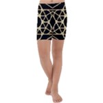 Sacred Geometry: Metatron Kids  Lightweight Velour Capri Yoga Leggings