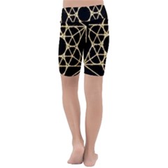 Kids  Lightweight Velour Cropped Yoga Leggings 