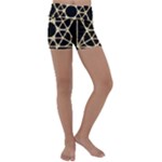 Sacred Geometry: Metatron Kids  Lightweight Velour Yoga Shorts