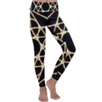 Sacred Geometry: Metatron Kids  Lightweight Velour Classic Yoga Leggings