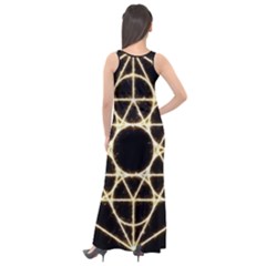Sleeveless Velour Maxi Dress 