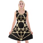 Sacred Geometry: Metatron Reversible Velvet Sleeveless Dress