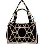 Sacred Geometry: Metatron Double Compartment Shoulder Bag
