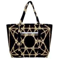 Zip Up Canvas Bag 