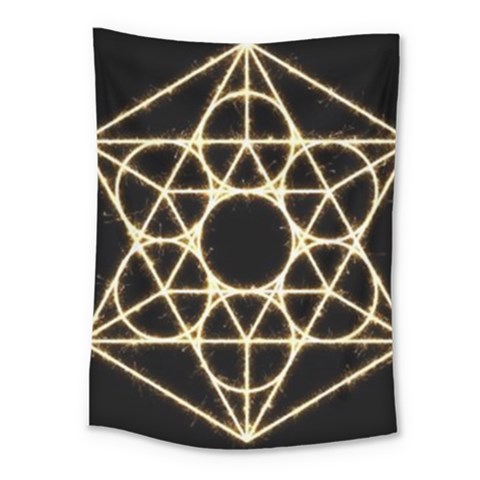 Sacred Geometry: Metatron Medium Tapestry from ArtsNow.com