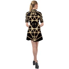 Belted Shirt Dress 