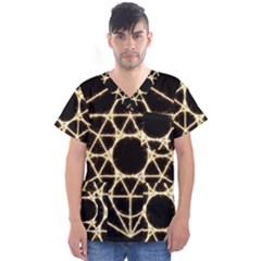 Men s V-Neck Scrub Top 