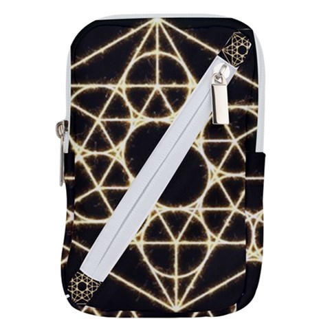 Sacred Geometry: Metatron Belt Pouch Bag (Large) from ArtsNow.com