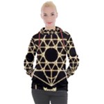 Sacred Geometry: Metatron Women s Hooded Pullover