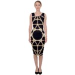 Sacred Geometry: Metatron Sleeveless Pencil Dress