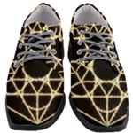 Sacred Geometry: Metatron Women Heeled Oxford Shoes