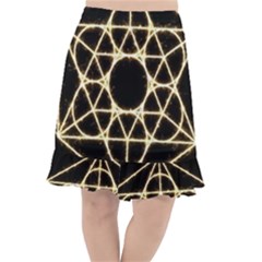 Fishtail Chiffon Skirt 