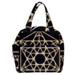 Sacred Geometry: Metatron Boxy Hand Bag