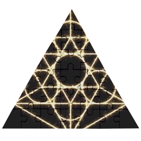 Sacred Geometry: Metatron Wooden Puzzle Triangle from ArtsNow.com