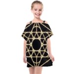 Sacred Geometry: Metatron Kids  One Piece Chiffon Dress