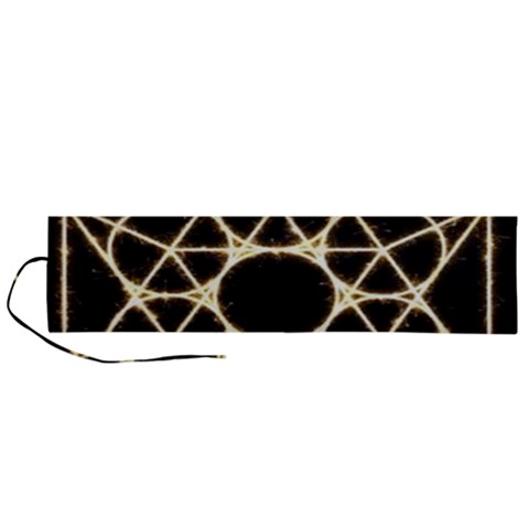 Sacred Geometry: Metatron Roll Up Canvas Pencil Holder (L) from ArtsNow.com