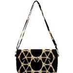 Sacred Geometry: Metatron Removable Strap Clutch Bag