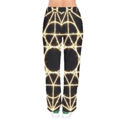 Women Velvet Drawstring Pants 