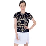 Sacred Geometry: Metatron Women s Sports Top