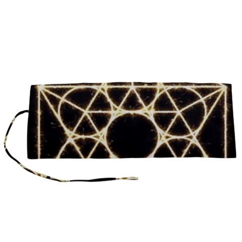 Sacred Geometry: Metatron Roll Up Canvas Pencil Holder (S) from ArtsNow.com