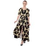Sacred Geometry: Metatron Waist Tie Boho Maxi Dress