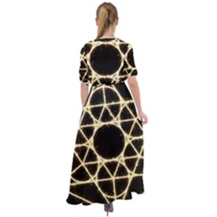 Waist Tie Boho Maxi Dress 