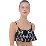 Sacred Geometry: Metatron Frill Bikini Top
