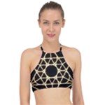 Sacred Geometry: Metatron Racer Front Bikini Top