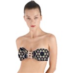 Sacred Geometry: Metatron Twist Bandeau Bikini Top