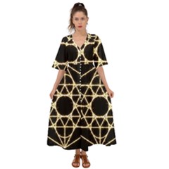 Kimono Sleeve Boho Dress 