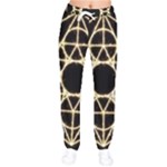 Sacred Geometry: Metatron Women velvet Drawstring Pants