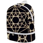 Sacred Geometry: Metatron Zip Bottom Backpack