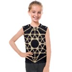 Sacred Geometry: Metatron Kids  Mesh Tank Top