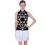 Sacred Geometry: Metatron Women s Sleeveless Polo Tee