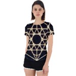 Sacred Geometry: Metatron Back Cut Out Sport Tee