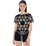 Sacred Geometry: Metatron Open Back Sport Tee