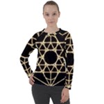 Sacred Geometry: Metatron Women s Long Sleeve Raglan Tee