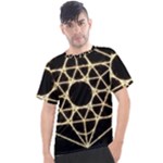 Sacred Geometry: Metatron Men s Sport Top