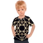 Sacred Geometry: Metatron Kids  Sports Tee