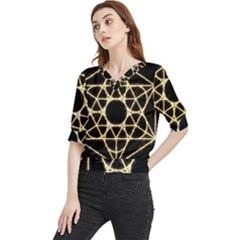 Quarter Sleeve Blouse 