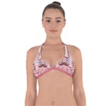 Squid Chef Cartoon Halter Neck Bikini Top