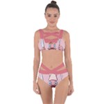 Squid Chef Cartoon Bandaged Up Bikini Set 