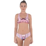 Squid Chef Cartoon Criss Cross Bikini Set