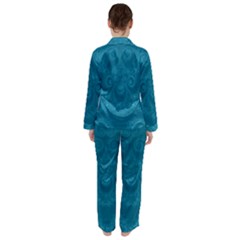 Women s Long Sleeve Satin Pajamas Set	 