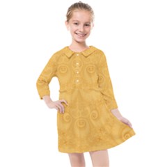 Kids  Quarter Sleeve Shirt Dress 