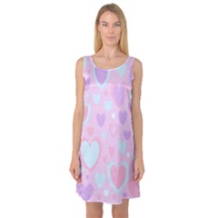 Sleeveless Satin Nightdress 